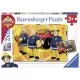 Puzzle Pompierul Sam 2x12 piese Puzzle Pompierul Sam 2x12 piese