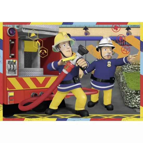Puzzle Pompierul Sam 2x12 piese Puzzle Pompierul Sam 2x12 piese