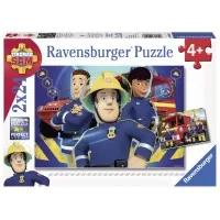 Puzzle Pompierul Sam 2x24 piese