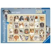 Puzzle portrete de caini 500 piese