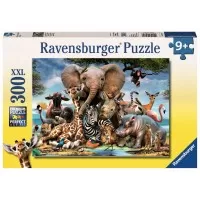 Puzzle Ravensburger Prietenii africani - 300 piese