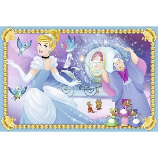 Puzzle Printesele Disney 6 piese Puzzle Printesele Disney 6 piese