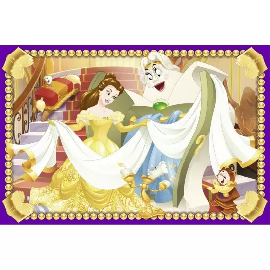 Puzzle Printesele Disney 6 piese Puzzle Printesele Disney 6 piese