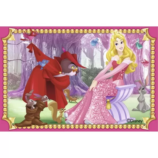 Puzzle Printesele Disney 6 piese Puzzle Printesele Disney 6 piese