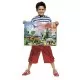 Puzzle Printre dinozauri - 100 piese Puzzle Printre dinozauri - 100 piese