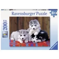 Puzzle Pui de Huskie - 200 piese