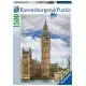 Puzzle Pisica in Big Ben Ravensburger 1500 piese Puzzle Pisica in Big Ben Ravensburger 1500 piese