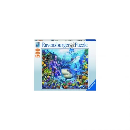Puzzle regele marii Ravensburger 500 piese Puzzle regele marii Ravensburger 500 piese