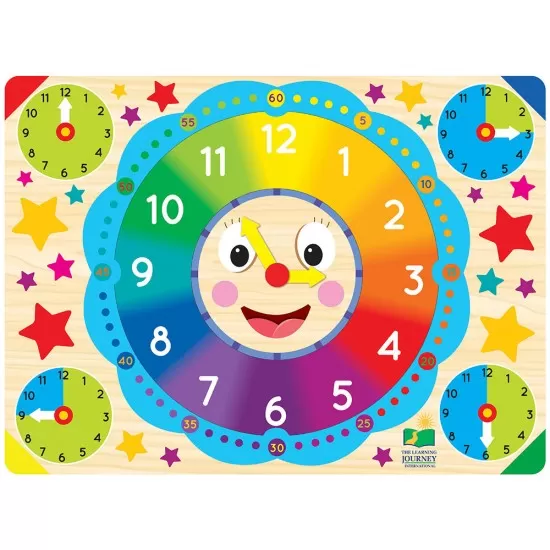 Puzzle 12 piese - Sa invatam ceasul Puzzle 12 piese - Sa invatam ceasul