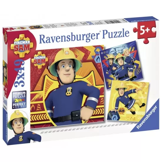Puzzle Sam in actiune 3x49 piese Puzzle Sam in actiune 3x49 piese