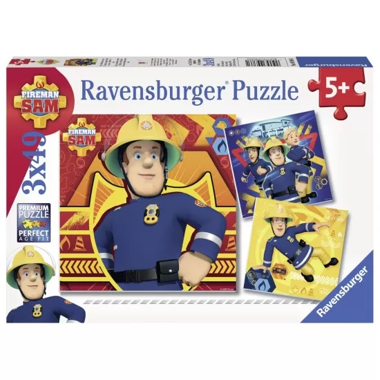 Puzzle Sam in actiune 3x49 piese Puzzle Sam in actiune 3x49 piese