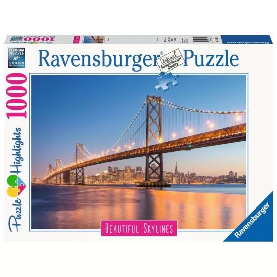 Puzzle San Francisco 1000 piese Ravensburger Puzzle San Francisco 1000 piese Ravensburger