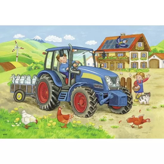 Puzzle Santier- 2x12 piese Puzzle Santier- 2x12 piese
