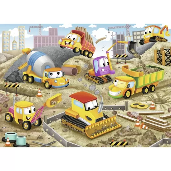 Puzzle Santier in lucru - 35 piese Puzzle Santier in lucru - 35 piese