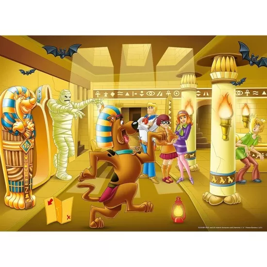 Puzzle Scooby Doo 100 piese Ravensburger Puzzle Scooby Doo 100 piese Ravensburger