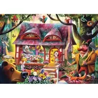 Puzzle 1000 piese Ravensburger - Scufita Rosie