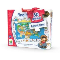 Puzzle 50 piese si joc harta SUA
