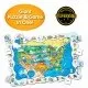 Puzzle 50 piese si joc harta SUA Puzzle 50 piese si joc harta SUA