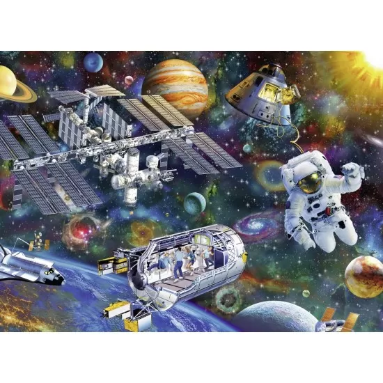 Puzzle Statie spatiala 200 piese Puzzle Statie spatiala 200 piese