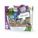 Puzzle straluceste in intuneric 100 piese - Barca piratilor Puzzle straluceste in intuneric 100 piese - Barca piratilor