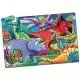 Puzzle straluceste in intuneric 100 piese - Dinozauri Puzzle straluceste in intuneric 100 piese - Dinozauri