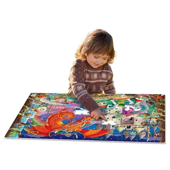 Puzzle straluceste in intuneric 100 piese - Fantezie Puzzle straluceste in intuneric 100 piese - Fantezie