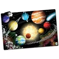 Puzzle straluceste in intuneric 100 piese - Spatiu