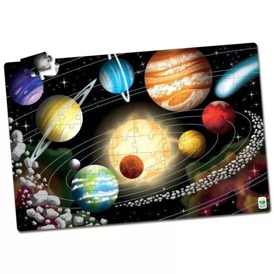 Puzzle straluceste in intuneric 100 piese - Spatiu Puzzle straluceste in intuneric 100 piese - Spatiu