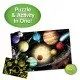 Puzzle straluceste in intuneric 100 piese - Spatiu Puzzle straluceste in intuneric 100 piese - Spatiu