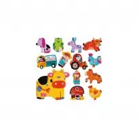 Puzzle tactil ferma Headu