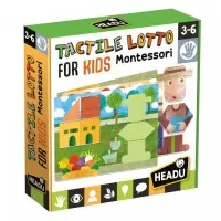 Puzzle tactil ferma Montessori
