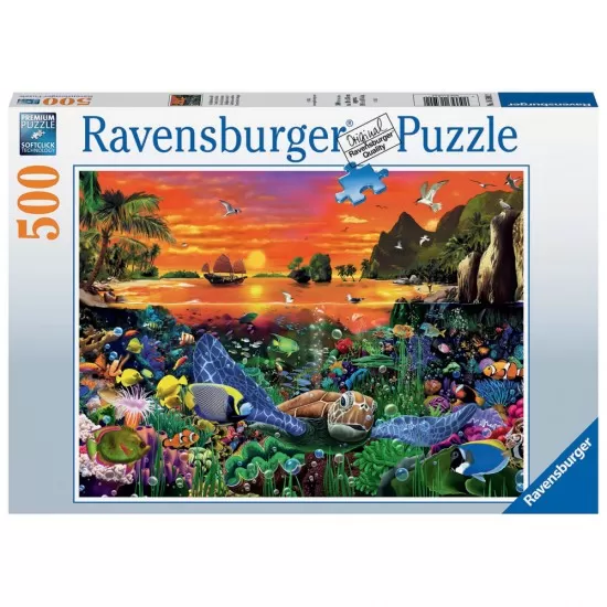 Puzzle testoasa Ravensburger 500 piese Puzzle testoasa Ravensburger 500 piese