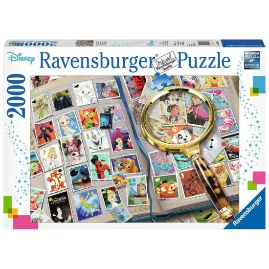 Puzzle timbre Disney 2000 piese Puzzle timbre Disney 2000 piese