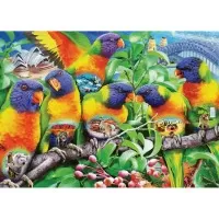 Puzzle Tinutul Loriinilor 1000 piese