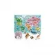 Puzzle Headu - Turul lumii 108 piese cu animale 3D