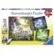 Puzzle Unicorni 3x49 piese Puzzle Unicorni 3x49 piese