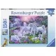 Puzzle Unicorni la apus - 150 piese Puzzle Unicorni la apus - 150 piese
