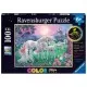 Puzzle unicorni la lumina lunii 100 piese Starline Ravensburger Puzzle unicorni la lumina lunii 100 piese Starline Ravensburger