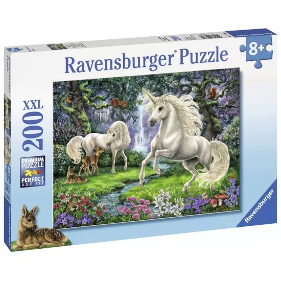 Puzzle Unicornii mistici - 200 piese Puzzle Unicornii mistici - 200 piese