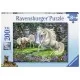Puzzle Unicornii mistici - 200 piese Puzzle Unicornii mistici - 200 piese