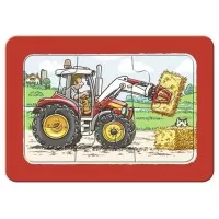 Puzzle Utilaje - 3x6 piese