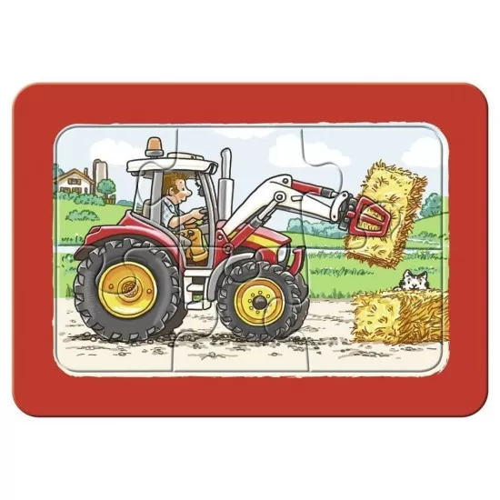 Puzzle Utilaje - 3x6 piese