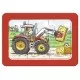 Puzzle Utilaje - 3x6 piese