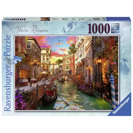 Puzzle Venetia romantica 1000 piese Puzzle Venetia romantica 1000 piese