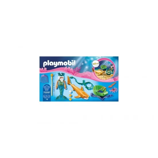 Playmobil Magic - Regele marii cu trasura rechin Playmobil Magic - Regele marii cu trasura rechin