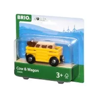 Remorca si vacuta pentru trenulete BRIO