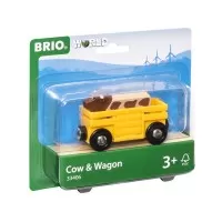 Remorca si vacuta pentru trenulete BRIO