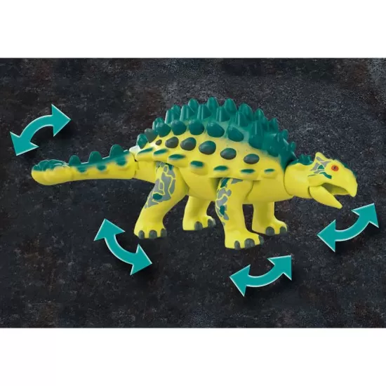 Playmobil Dino Rise Saichania - Invazia robotilor Playmobil Dino Rise Saichania - Invazia robotilor