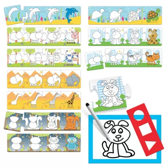 Set creativ Headu - Scoala de desen Set creativ Headu - Scoala de desen