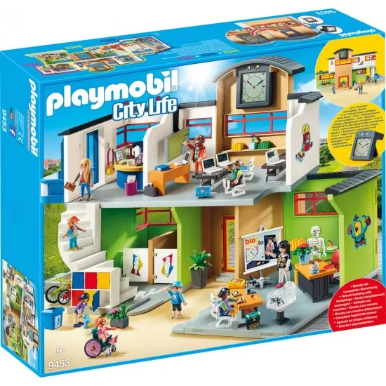 Playmobil City Life - Scoala mobilata Playmobil City Life - Scoala mobilata